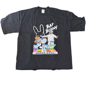 Unisex Bad Bunny Super Bowl Graphic Tee